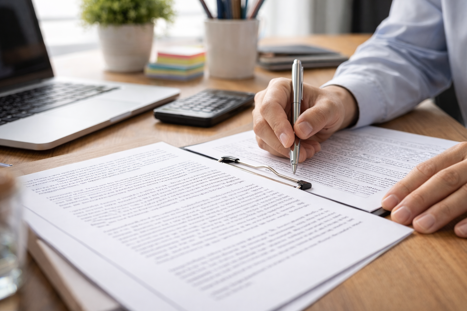 書類作成のイメージ